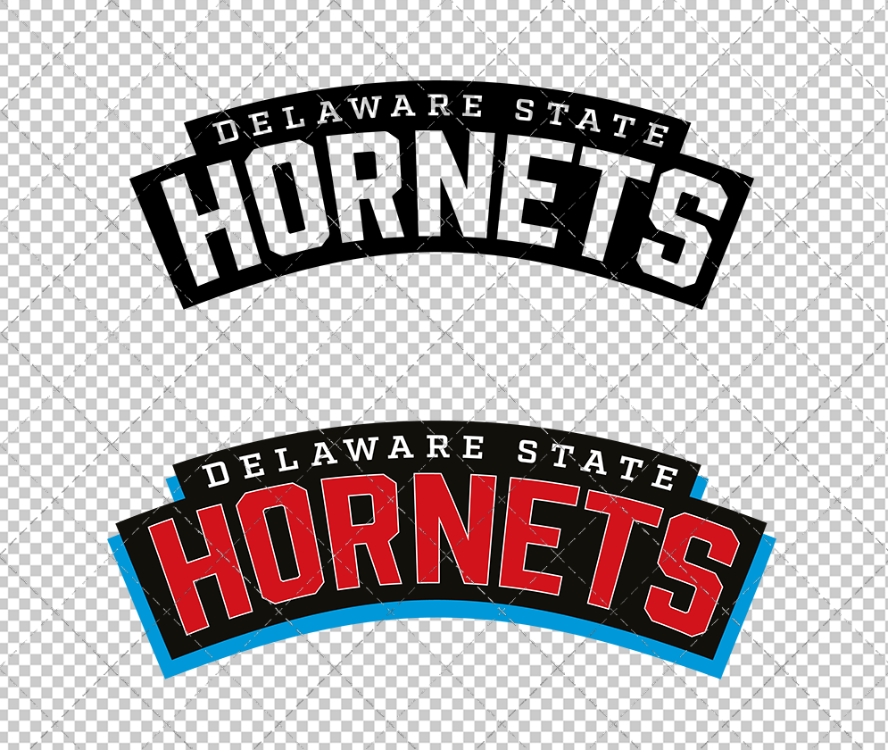 Delaware State Hornets Wordmark 2023, Svg, Dxf, Eps, Png - SvgShopArt