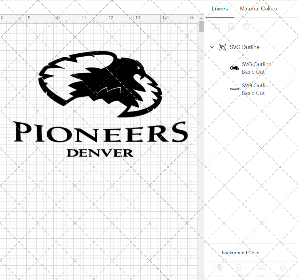 Denver Pioneers 1999, Svg, Dxf, Eps, Png - SvgShopArt