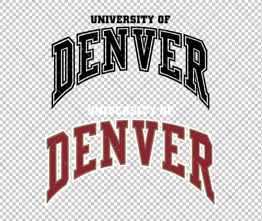 Denver Pioneers 2007 002, Svg, Dxf, Eps, Png - SvgShopArt