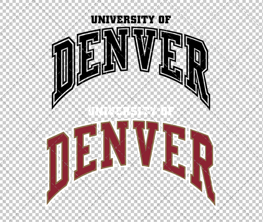 Denver Pioneers 2007 002, Svg, Dxf, Eps, Png - SvgShopArt