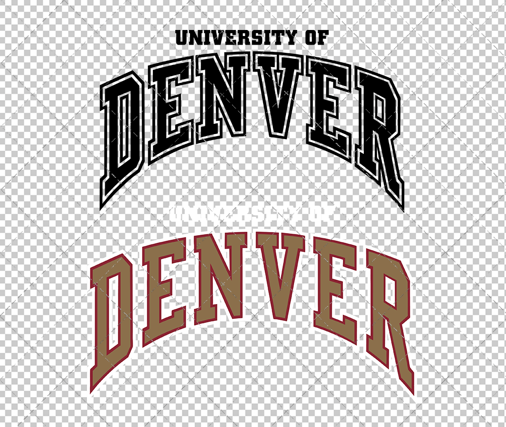 Denver Pioneers 2007 003, Svg, Dxf, Eps, Png - SvgShopArt