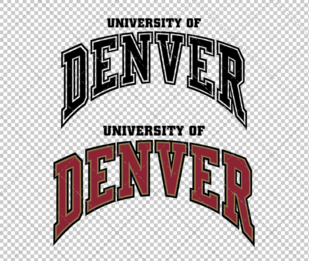 Denver Pioneers 2007, Svg, Dxf, Eps, Png - SvgShopArt