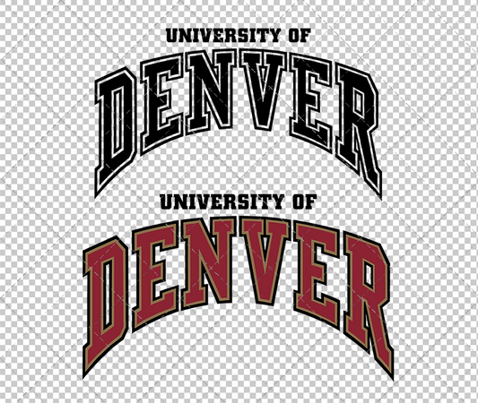 Denver Pioneers 2007, Svg, Dxf, Eps, Png - SvgShopArt