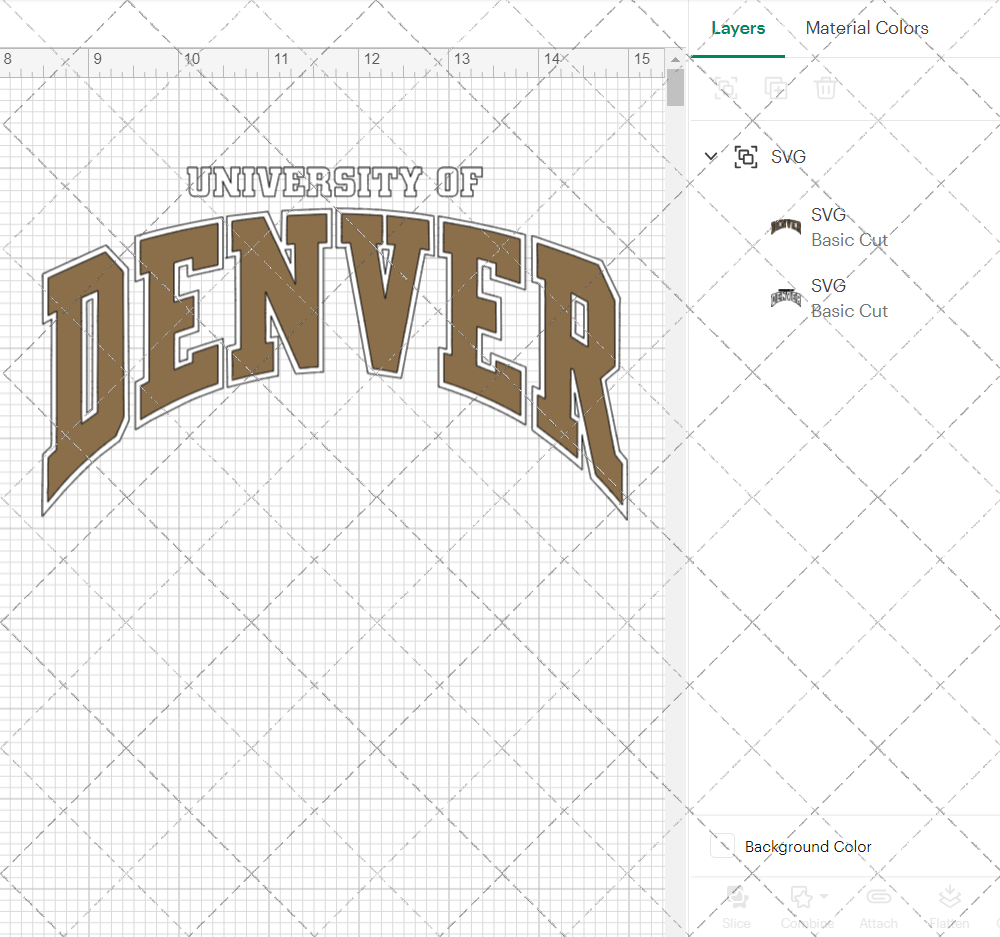 Denver Pioneers Alternate 2007 003, Svg, Dxf, Eps, Png - SvgShopArt