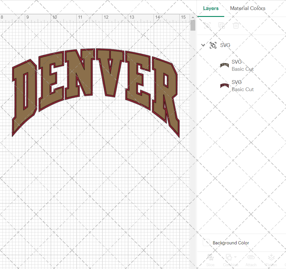 Denver Pioneers Alternate 2018 002, Svg, Dxf, Eps, Png - SvgShopArt