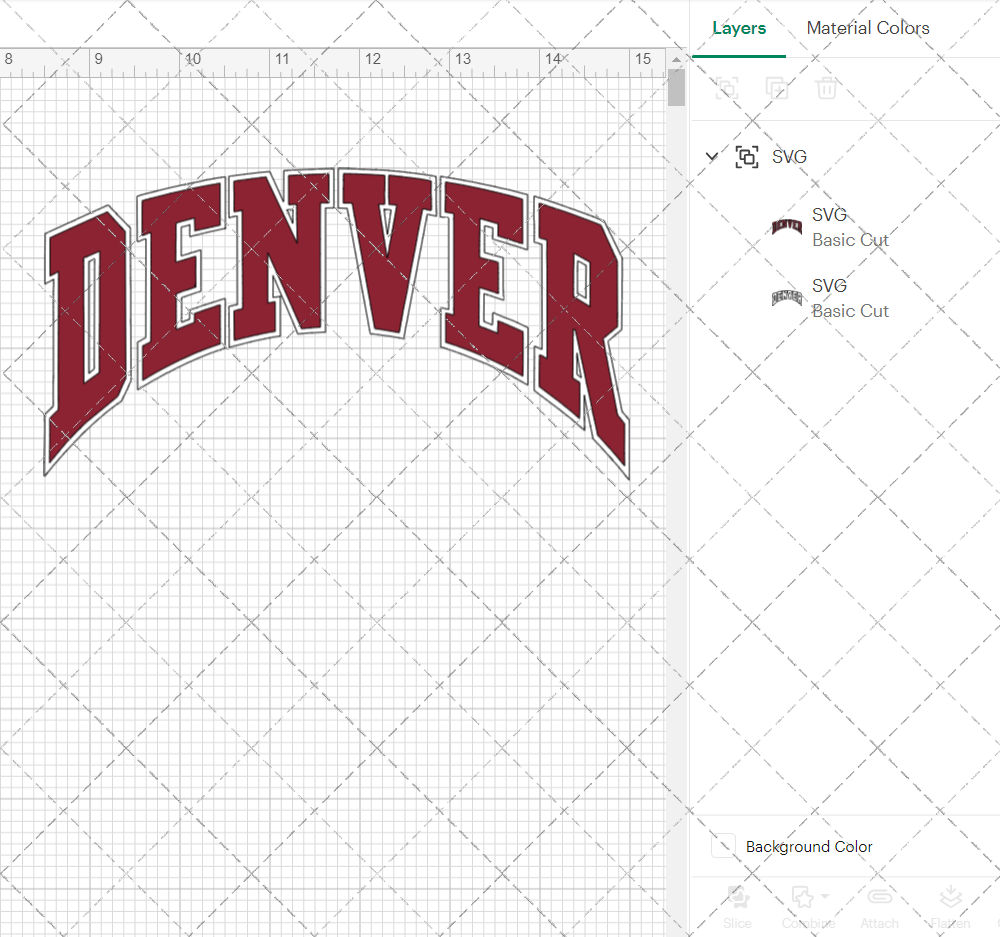 Denver Pioneers Alternate 2018 003, Svg, Dxf, Eps, Png - SvgShopArt