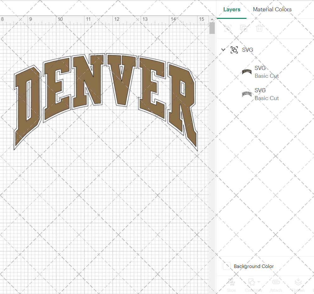 Denver Pioneers Alternate 2018 004, Svg, Dxf, Eps, Png - SvgShopArt