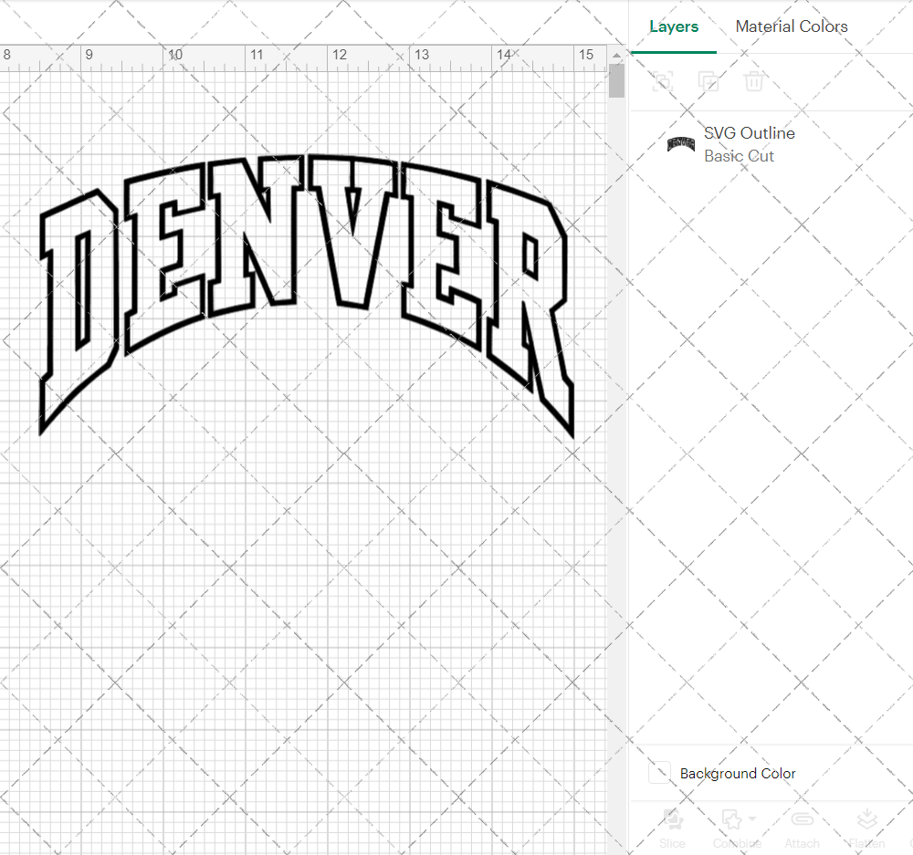 Denver Pioneers Alternate 2018 004, Svg, Dxf, Eps, Png - SvgShopArt