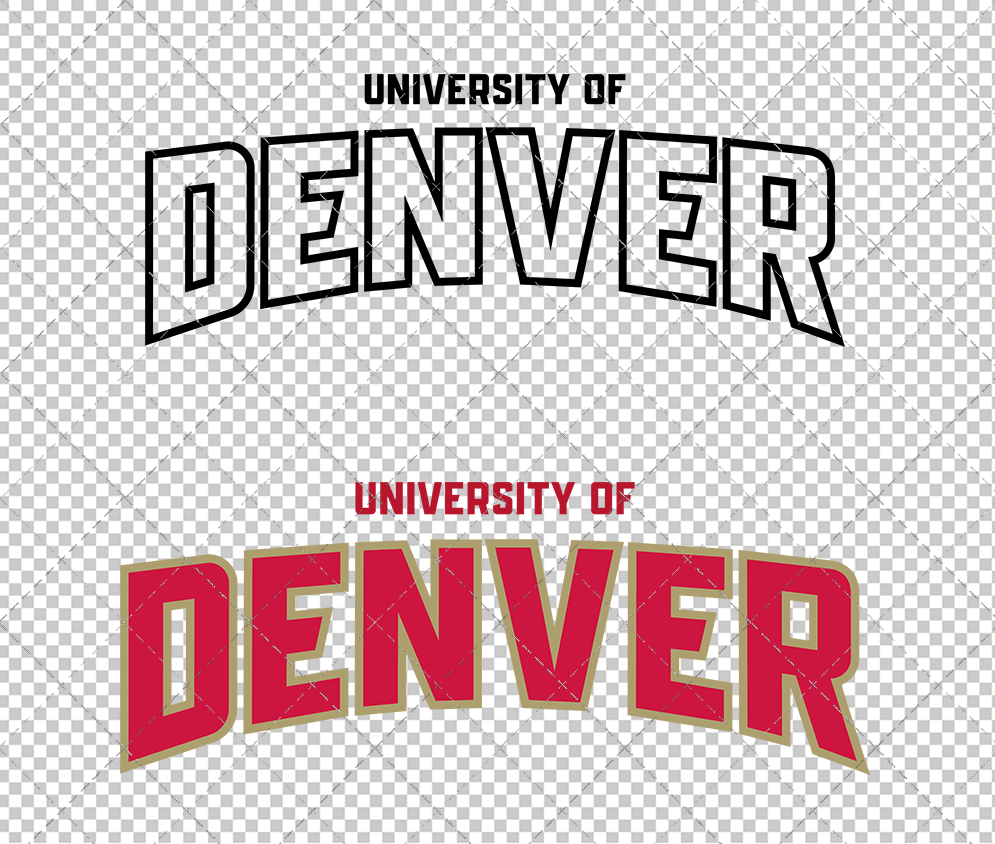 Denver Pioneers Alternate 2022, Svg, Dxf, Eps, Png - SvgShopArt