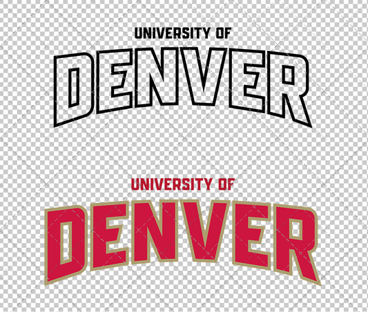 Denver Pioneers Alternate 2022, Svg, Dxf, Eps, Png - SvgShopArt