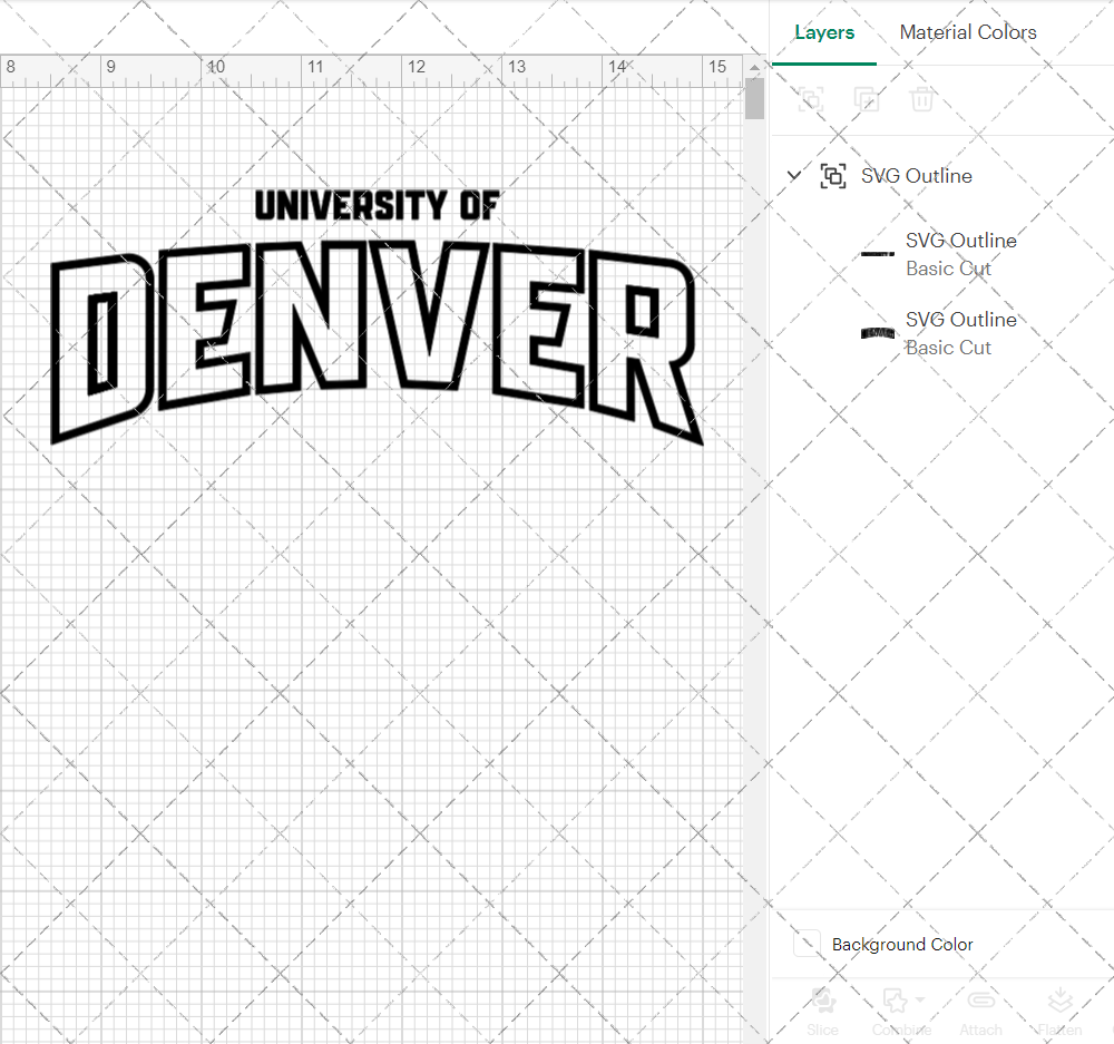 Denver Pioneers Alternate 2022, Svg, Dxf, Eps, Png - SvgShopArt