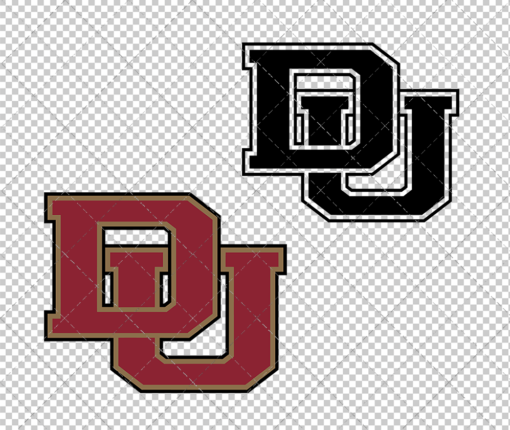 Denver Pioneers Secondary 2007 003, Svg, Dxf, Eps, Png - SvgShopArt