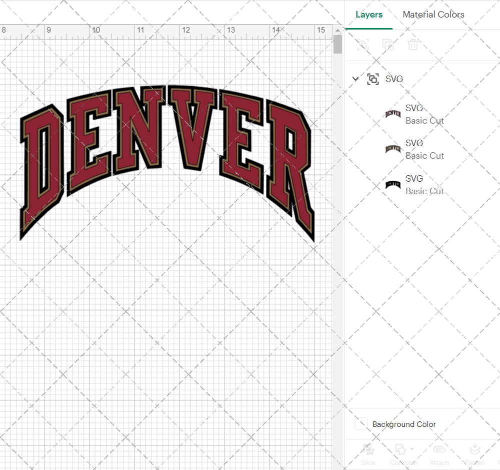 Denver Pioneers Secondary 2007, Svg, Dxf, Eps, Png - SvgShopArt