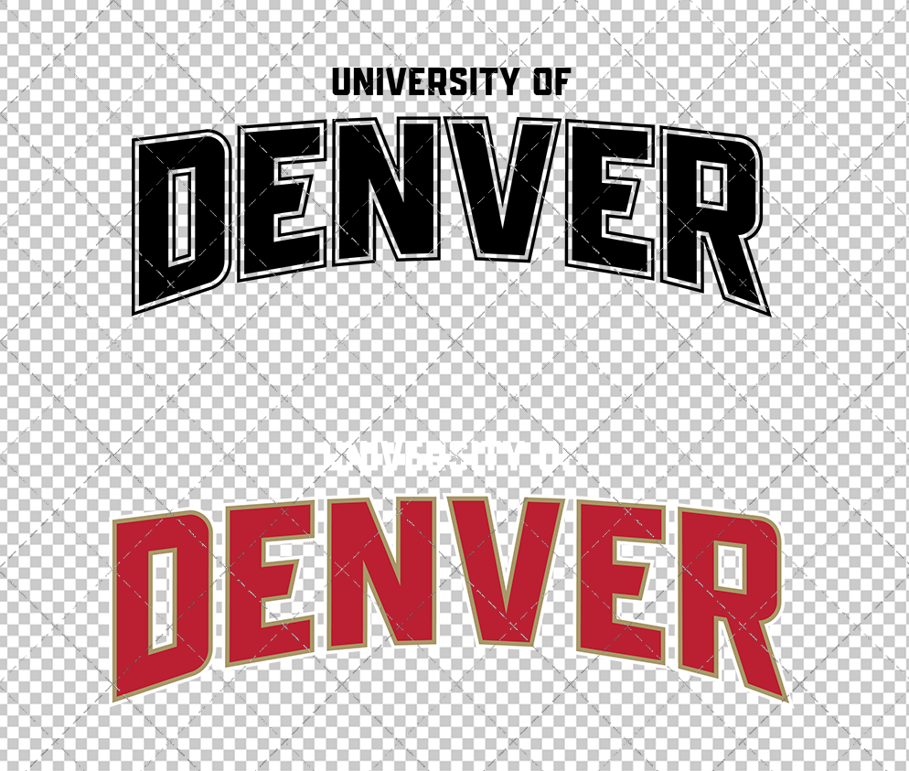 Denver Pioneers Secondary 2022 002, Svg, Dxf, Eps, Png - SvgShopArt