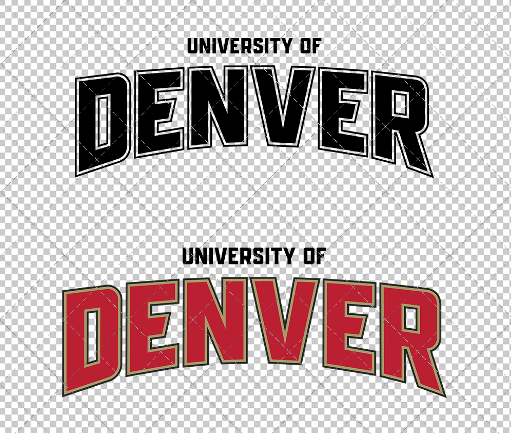 Denver Pioneers Secondary 2022, Svg, Dxf, Eps, Png - SvgShopArt