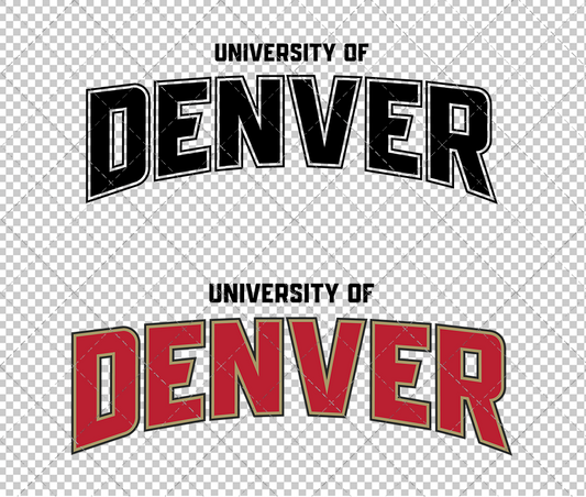 Denver Pioneers Secondary 2022, Svg, Dxf, Eps, Png - SvgShopArt