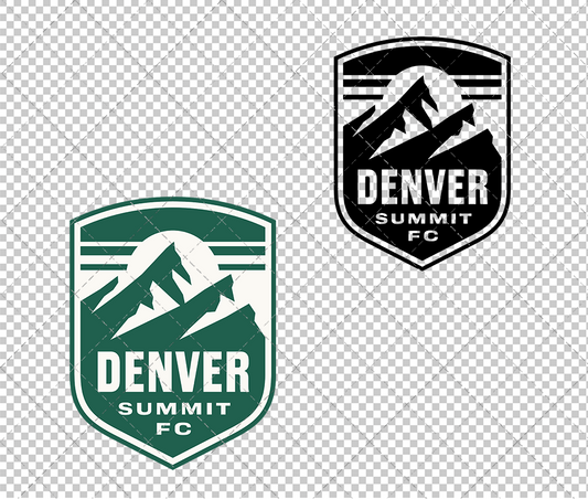 Denver Summit FC 2026 002, Svg, Dxf, Eps, Png - SvgShopArt