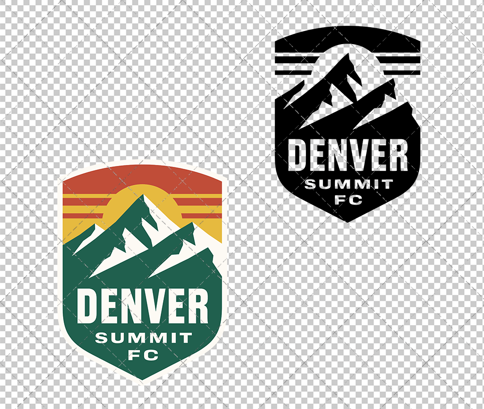 Denver Summit FC 2026 003, Svg, Dxf, Eps, Png - SvgShopArt
