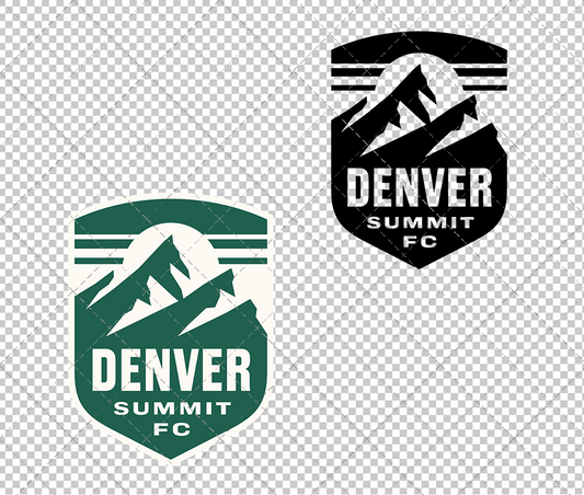 Denver Summit FC 2026 004, Svg, Dxf, Eps, Png - SvgShopArt
