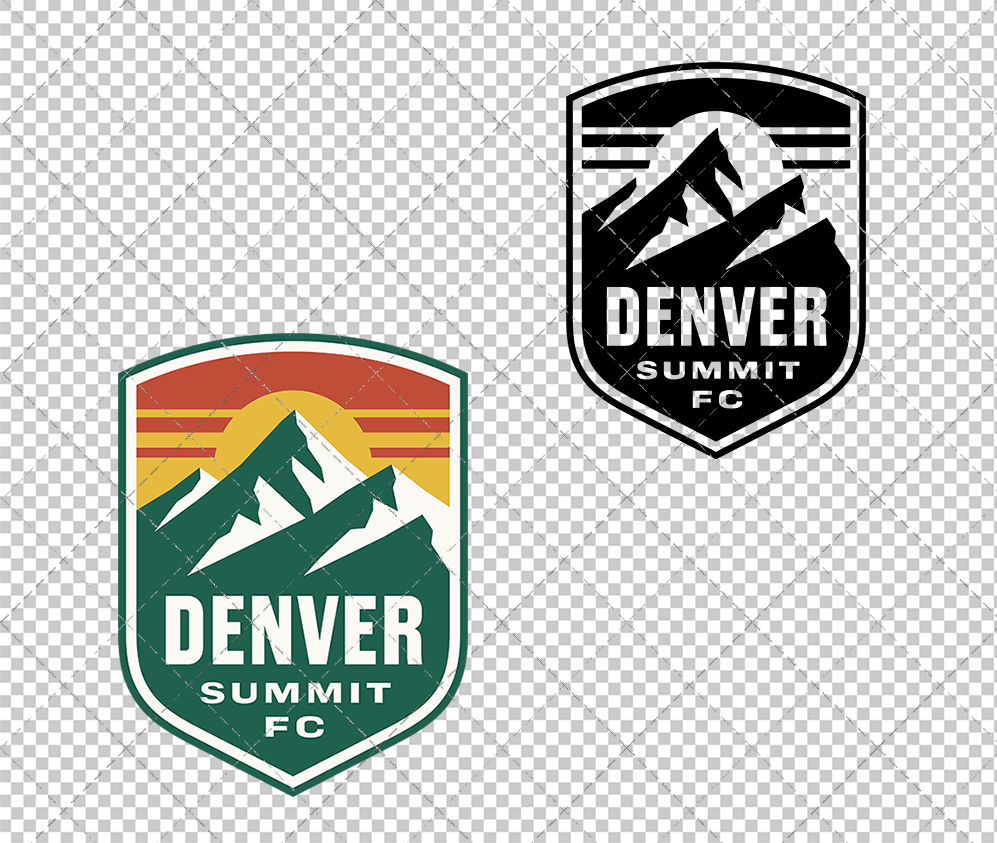 Denver Summit FC 2026, Svg, Dxf, Eps, Png - SvgShopArt