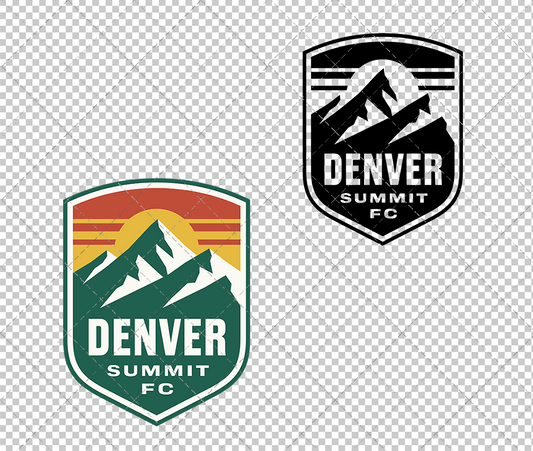 Denver Summit FC 2026, Svg, Dxf, Eps, Png - SvgShopArt