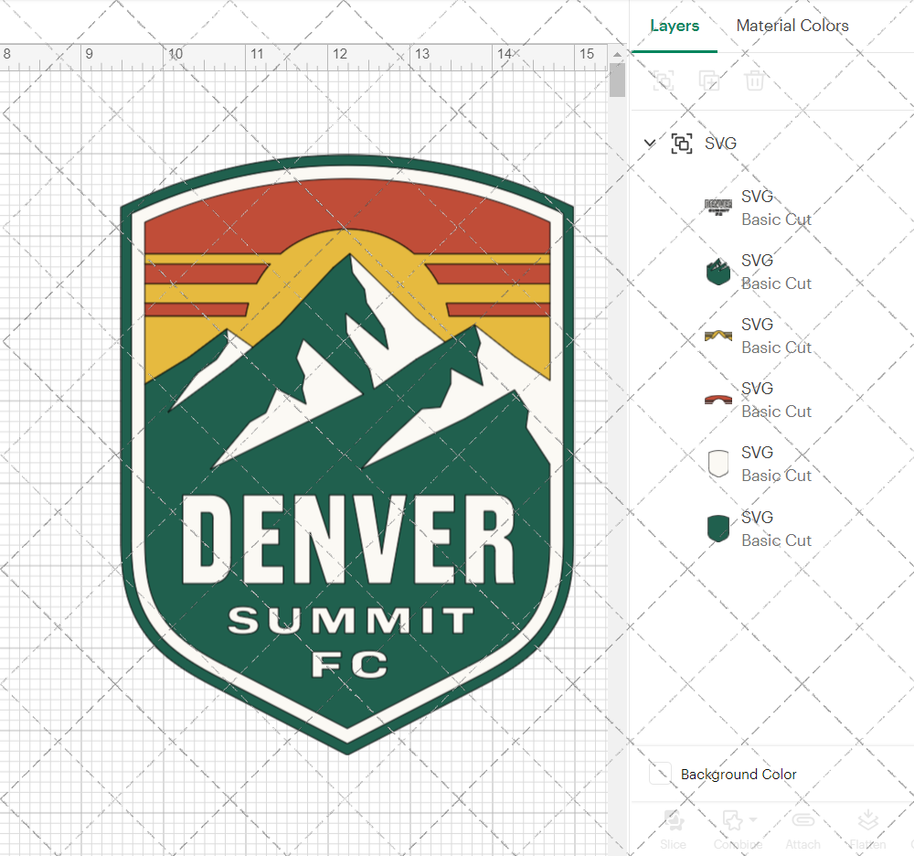 Denver Summit FC 2026, Svg, Dxf, Eps, Png - SvgShopArt
