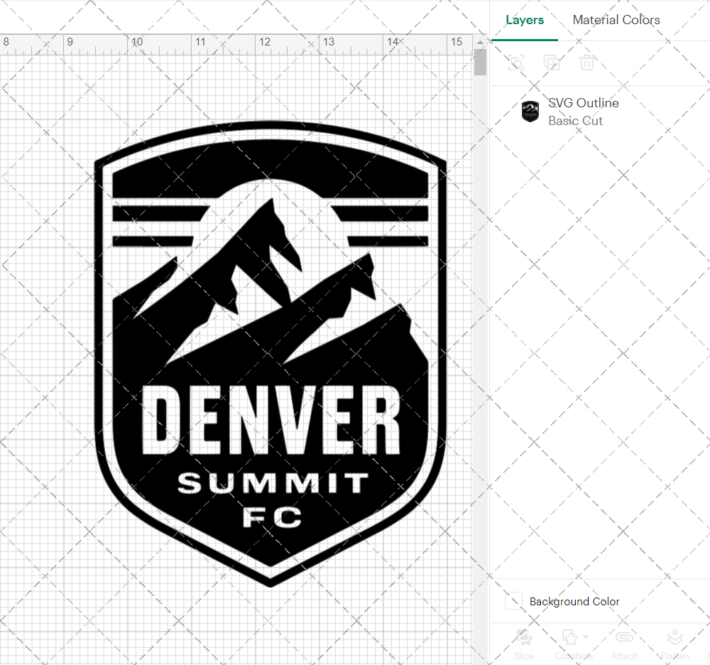 Denver Summit FC 2026, Svg, Dxf, Eps, Png - SvgShopArt