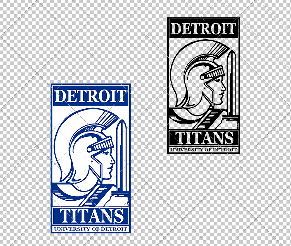 Detroit Mercy Titans 1989, Svg, Dxf, Eps, Png - SvgShopArt