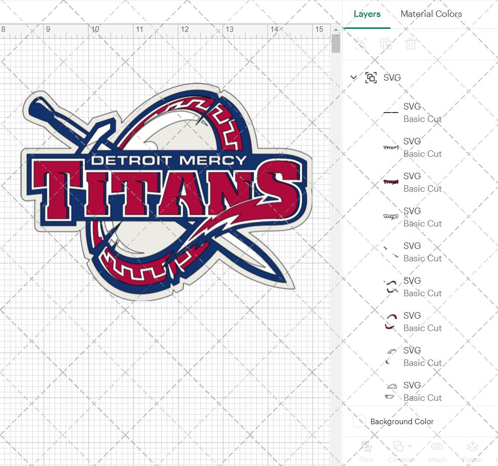 Detroit Mercy Titans 2016, Svg, Dxf, Eps, Png - SvgShopArt