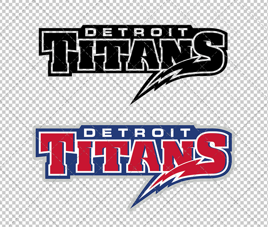 Detroit Mercy Titans Wordmark 2008, Svg, Dxf, Eps, Png - SvgShopArt