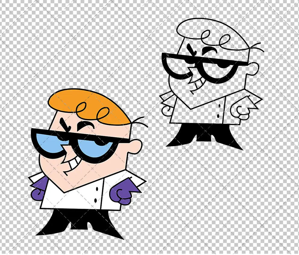 Dexter - Dexter's Laboratory, Svg, Dxf, Eps, Png SvgShopArt