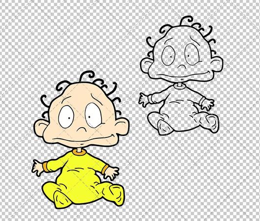 Dil Pickles - Rugrats, Svg, Dxf, Eps, Png SvgShopArt