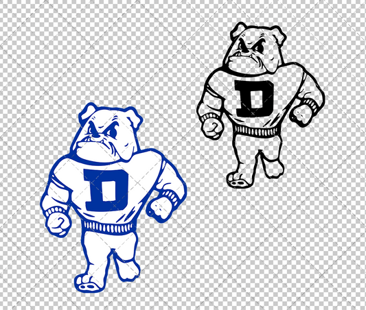 Drake Bulldogs 1974, Svg, Dxf, Eps, Png - SvgShopArt