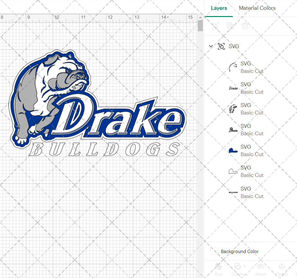 Drake Bulldogs 2005 002, Svg, Dxf, Eps, Png - SvgShopArt