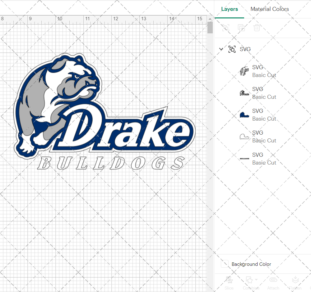Drake Bulldogs 2011 002, Svg, Dxf, Eps, Png - SvgShopArt