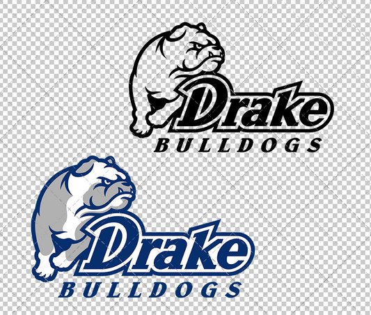 Drake Bulldogs 2011, Svg, Dxf, Eps, Png - SvgShopArt