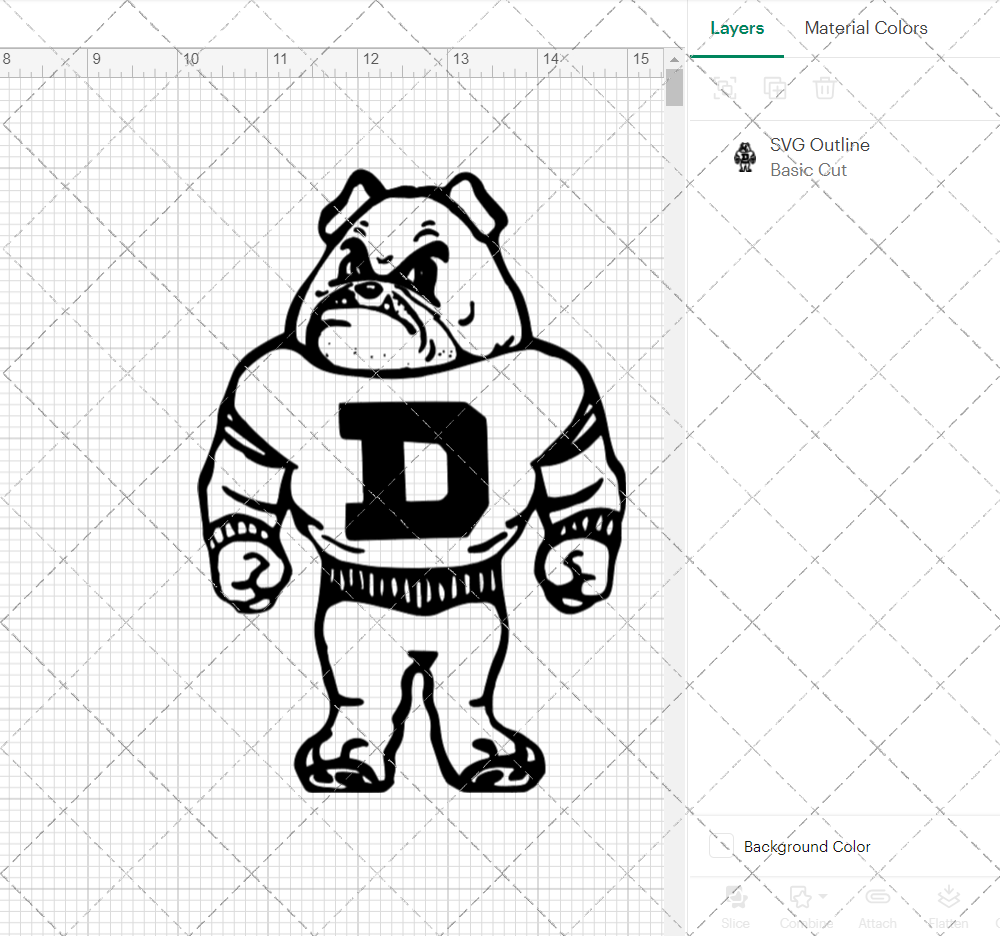 Drake Bulldogs Alternate 1974, Svg, Dxf, Eps, Png - SvgShopArt