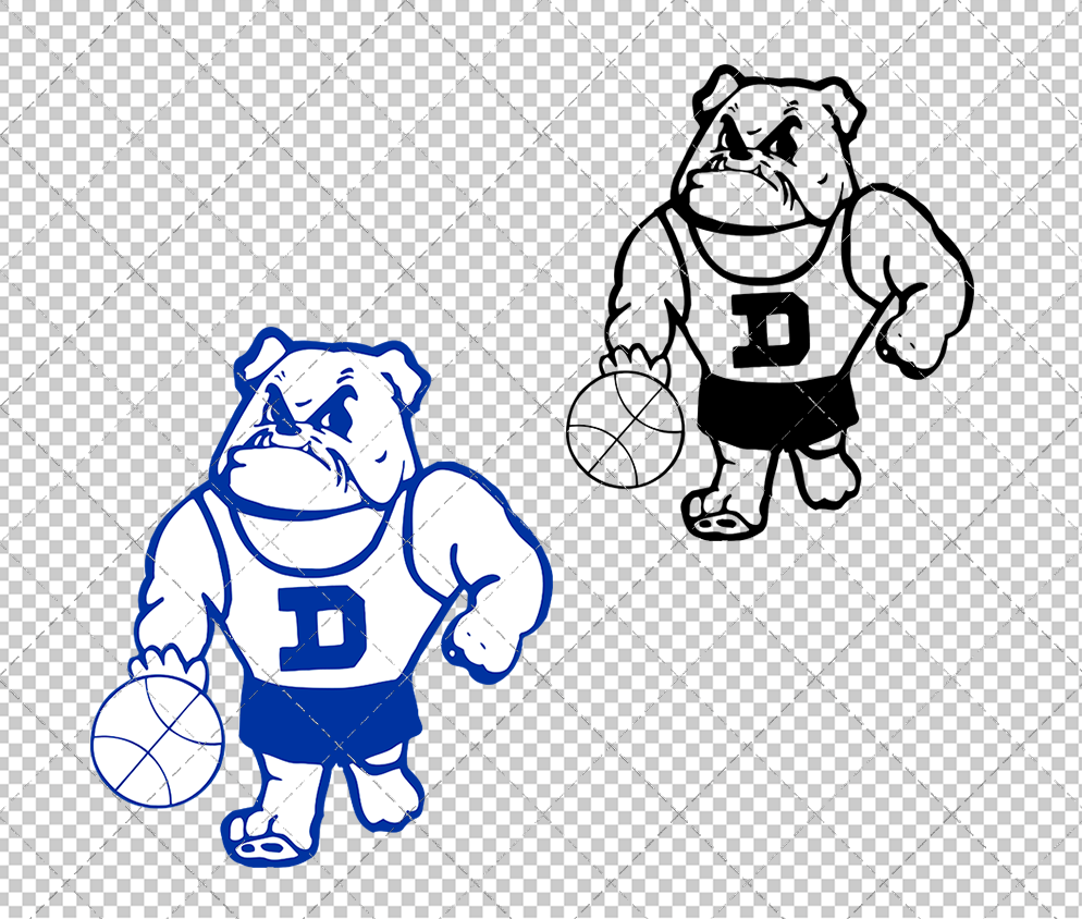 Drake Bulldogs Secondary 1974, Svg, Dxf, Eps, Png - SvgShopArt