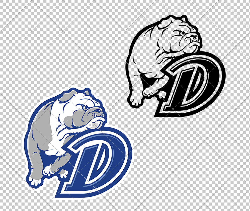 Drake Bulldogs Secondary 2005 002, Svg, Dxf, Eps, Png - SvgShopArt