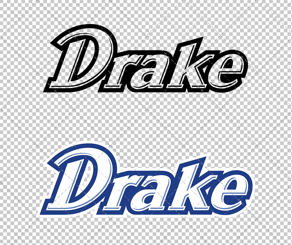 Drake Bulldogs Secondary 2005 007, Svg, Dxf, Eps, Png - SvgShopArt