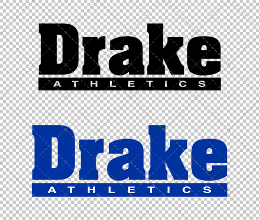 Drake Bulldogs Wordmark 1995 002, Svg, Dxf, Eps, Png - SvgShopArt
