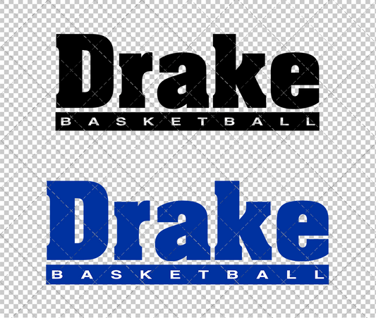 Drake Bulldogs Wordmark 1995, Svg, Dxf, Eps, Png - SvgShopArt