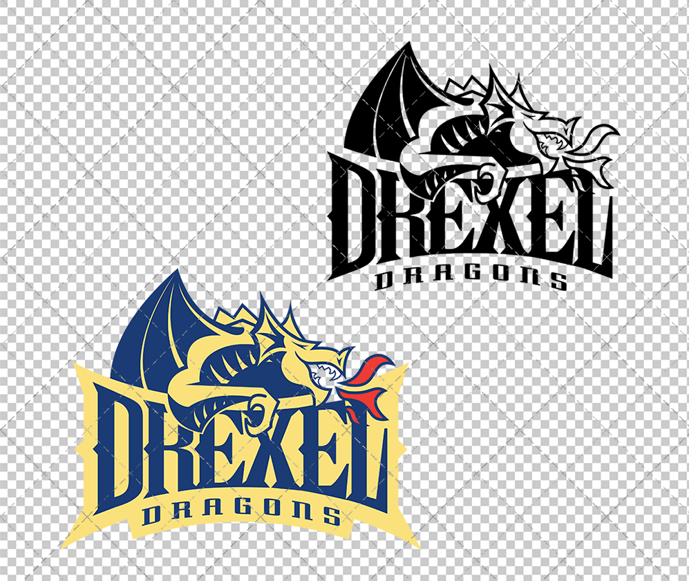 Drexel Dragons 1999, Svg, Dxf, Eps, Png - SvgShopArt