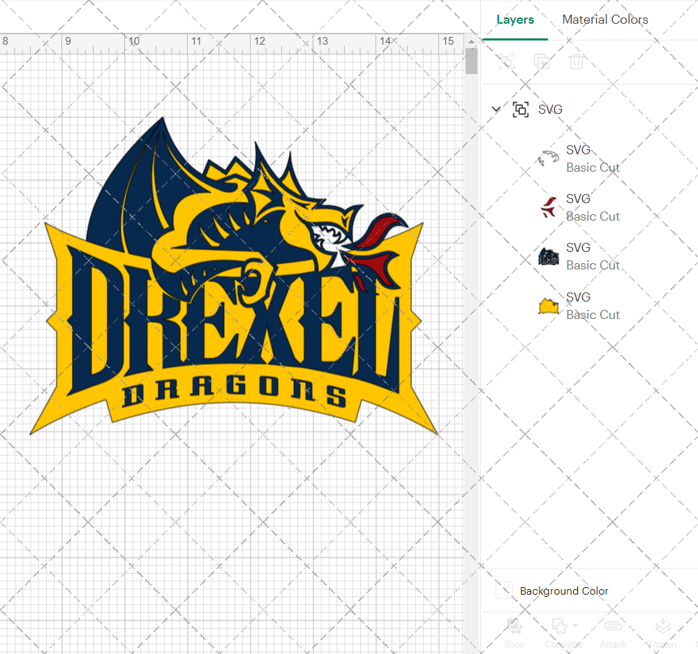 Drexel Dragons 2012, Svg, Dxf, Eps, Png - SvgShopArt