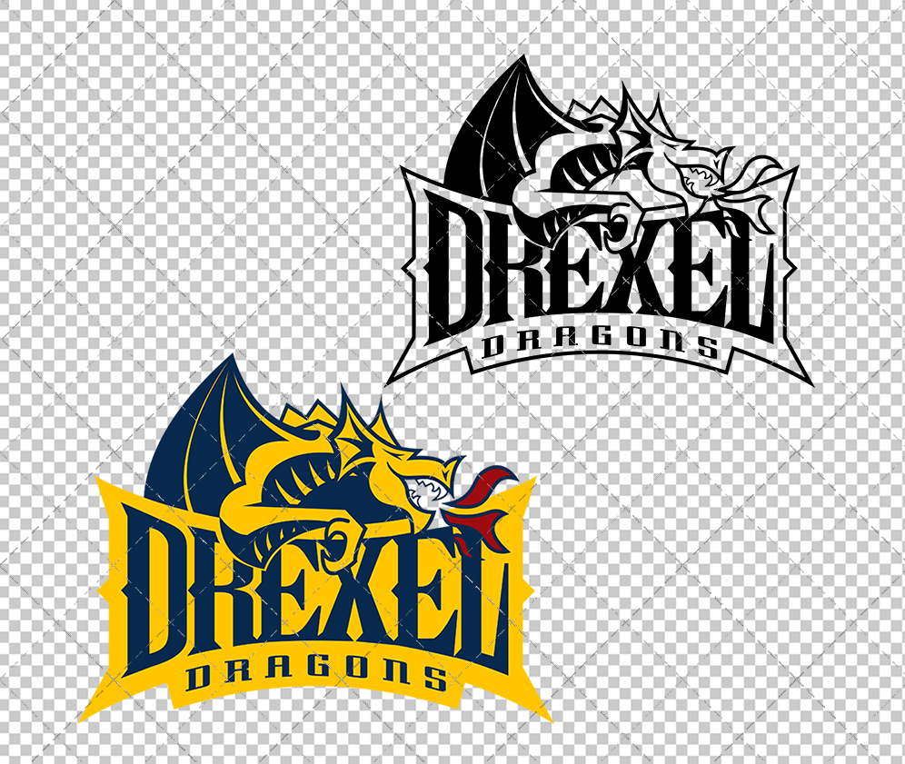 Drexel Dragons 2012, Svg, Dxf, Eps, Png - SvgShopArt
