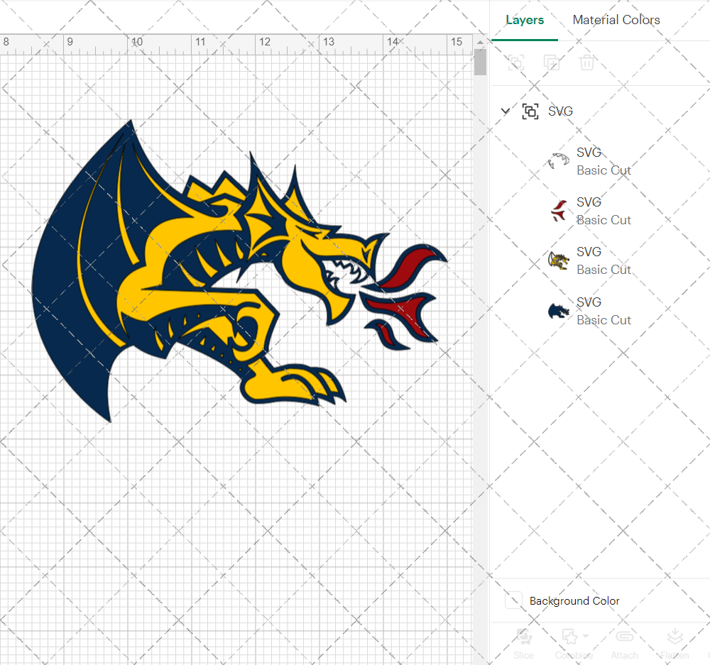 Drexel Dragons Alternate 2012, Svg, Dxf, Eps, Png - SvgShopArt