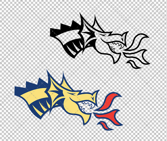 Drexel Dragons Secondary 1999 002, Svg, Dxf, Eps, Png - SvgShopArt