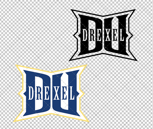 Drexel Dragons Secondary 1999, Svg, Dxf, Eps, Png - SvgShopArt