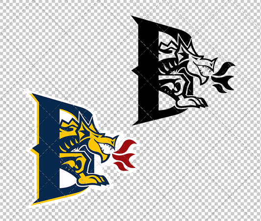 Drexel Dragons Wordmark 2012 007, Svg, Dxf, Eps, Png - SvgShopArt