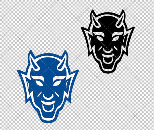 Duke Blue Devils 1966, Svg, Dxf, Eps, Png - SvgShopArt